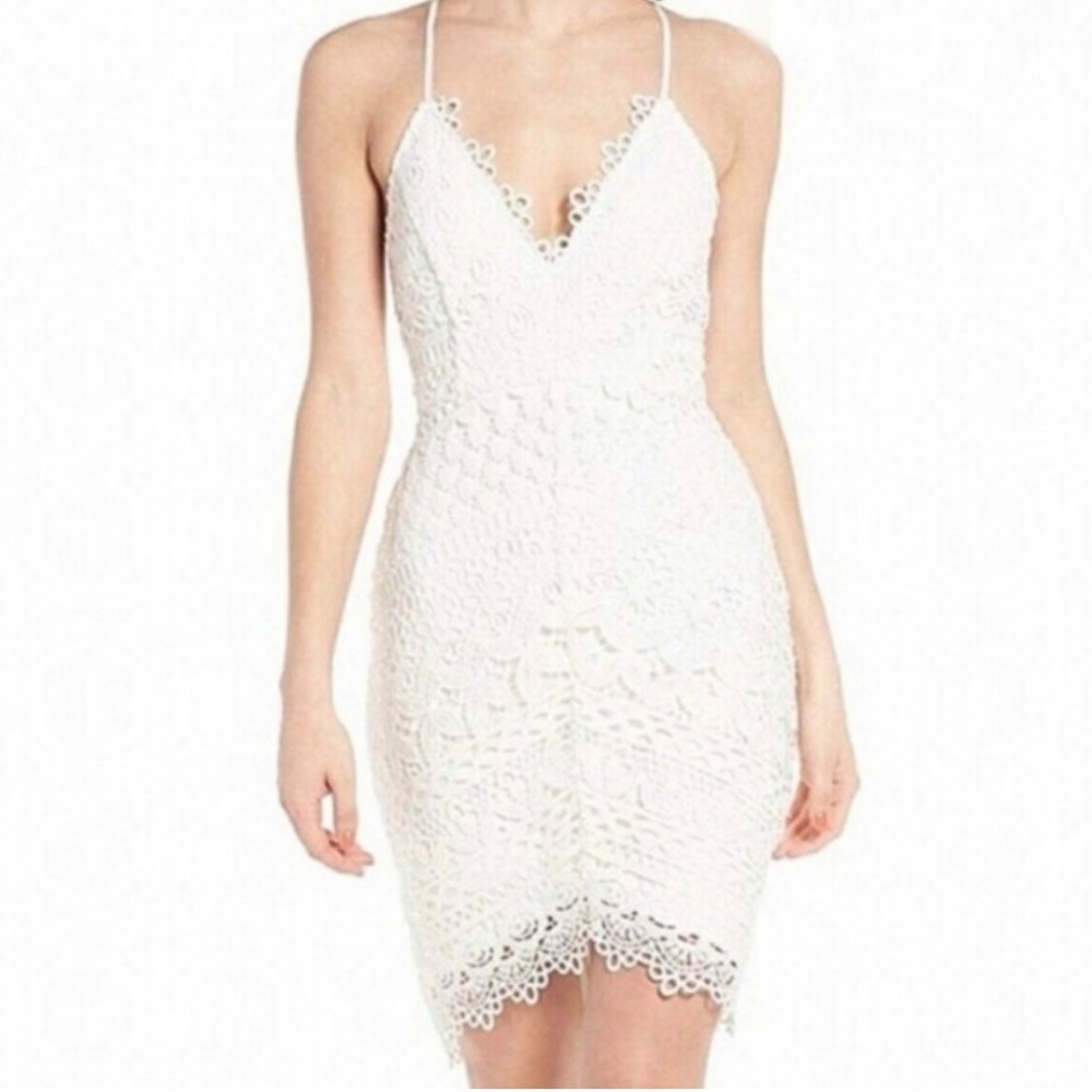 ASTR The Label Lace Bodycon Dress